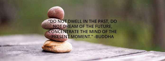 Concentrate on present no need to think