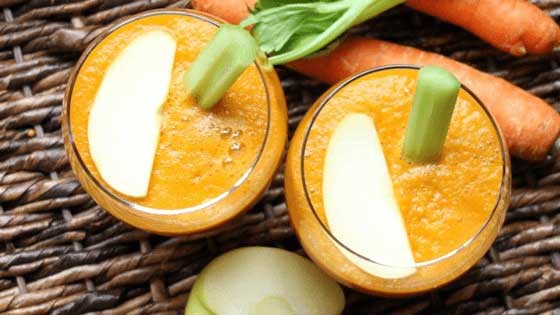 Carrot Apple Detox Juice Recipe