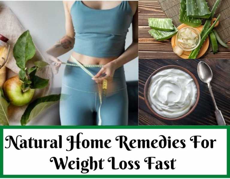 Natural Home Made Remedies for Weight Loss
